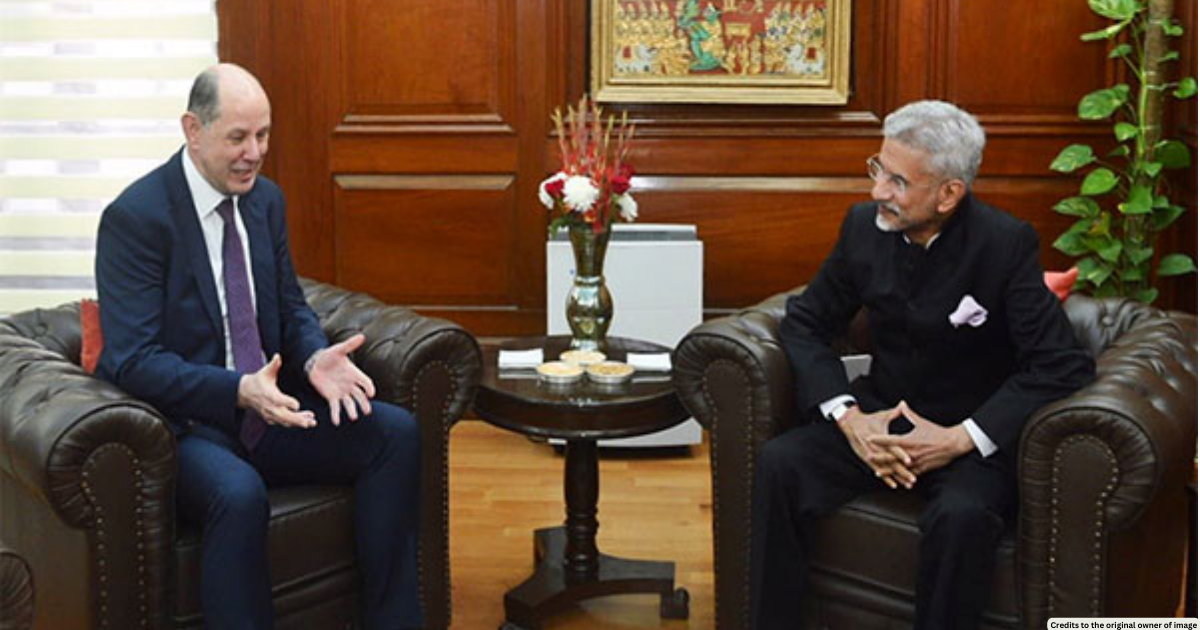 S Jaishankar meets FCDO Permanent Under-Secretary Philip Barton in Delhi